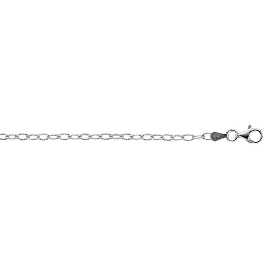 Silver 2.8mm Rolo Chain