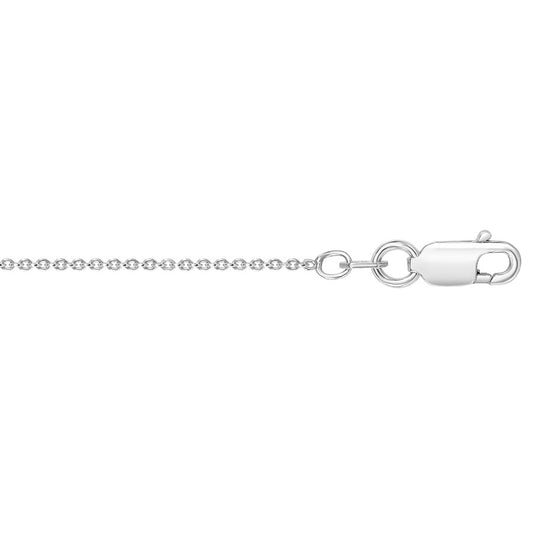 Silver 2.6mm Round Cable Chain