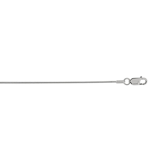 Silver 1.1mm Snake Chain