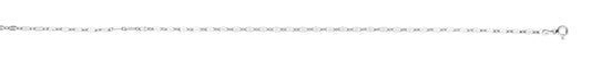 Silver 3.3mm Coffee Bean Chain