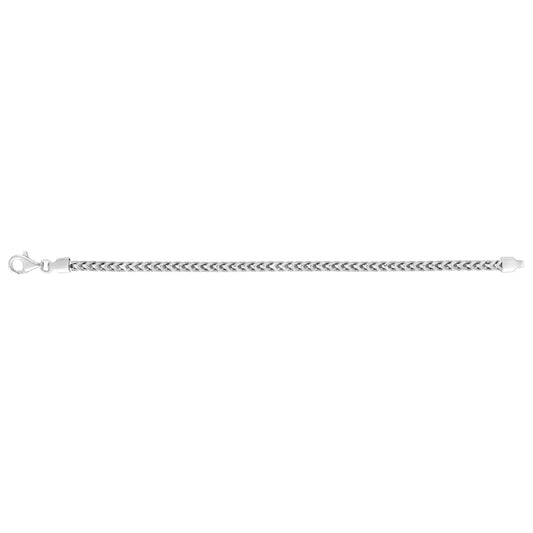 Silver 4.7mm Square Franco Chain