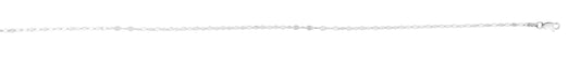 Silver 2.6mm Mirror Chain
