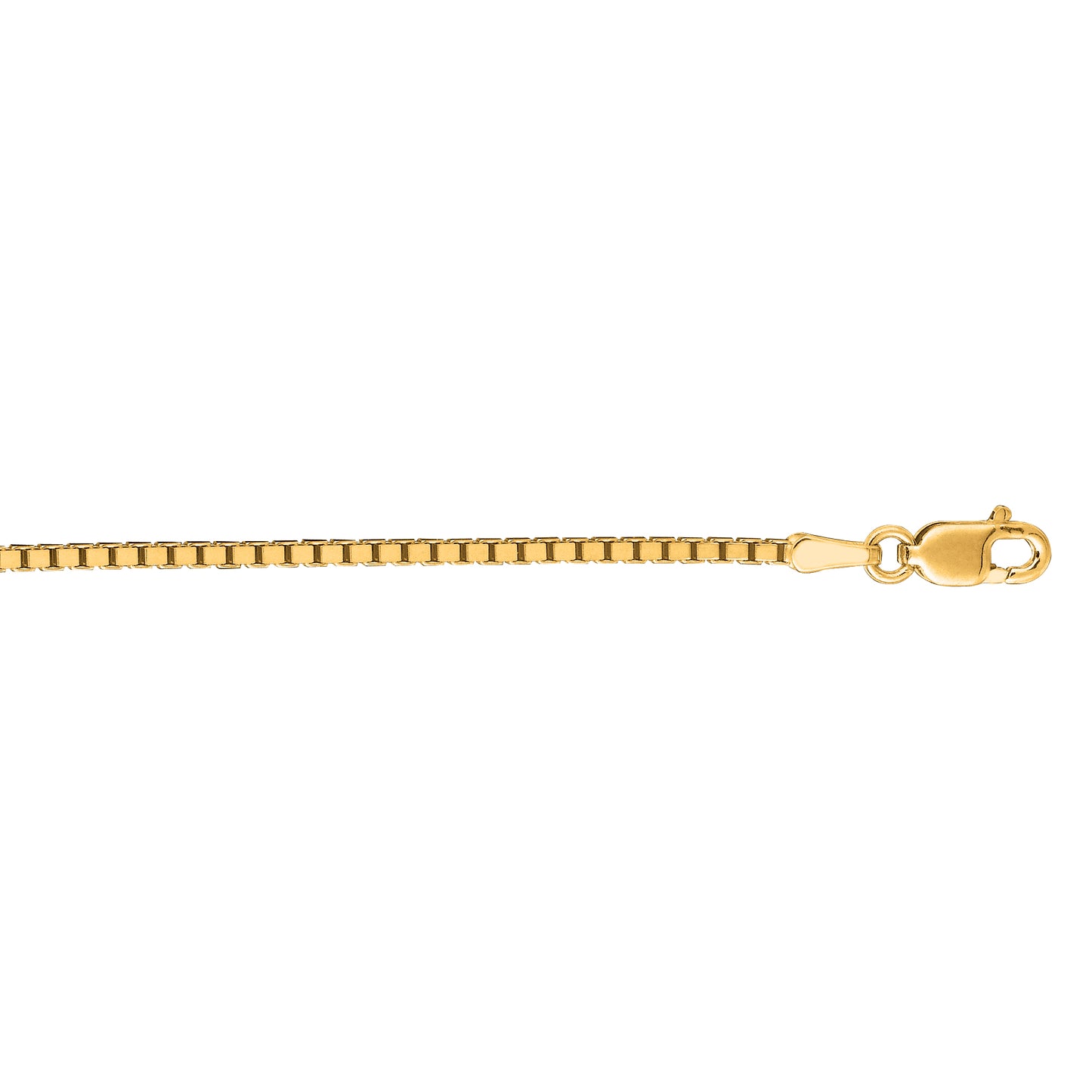 14K Gold 1.4mm Classic Box Chain