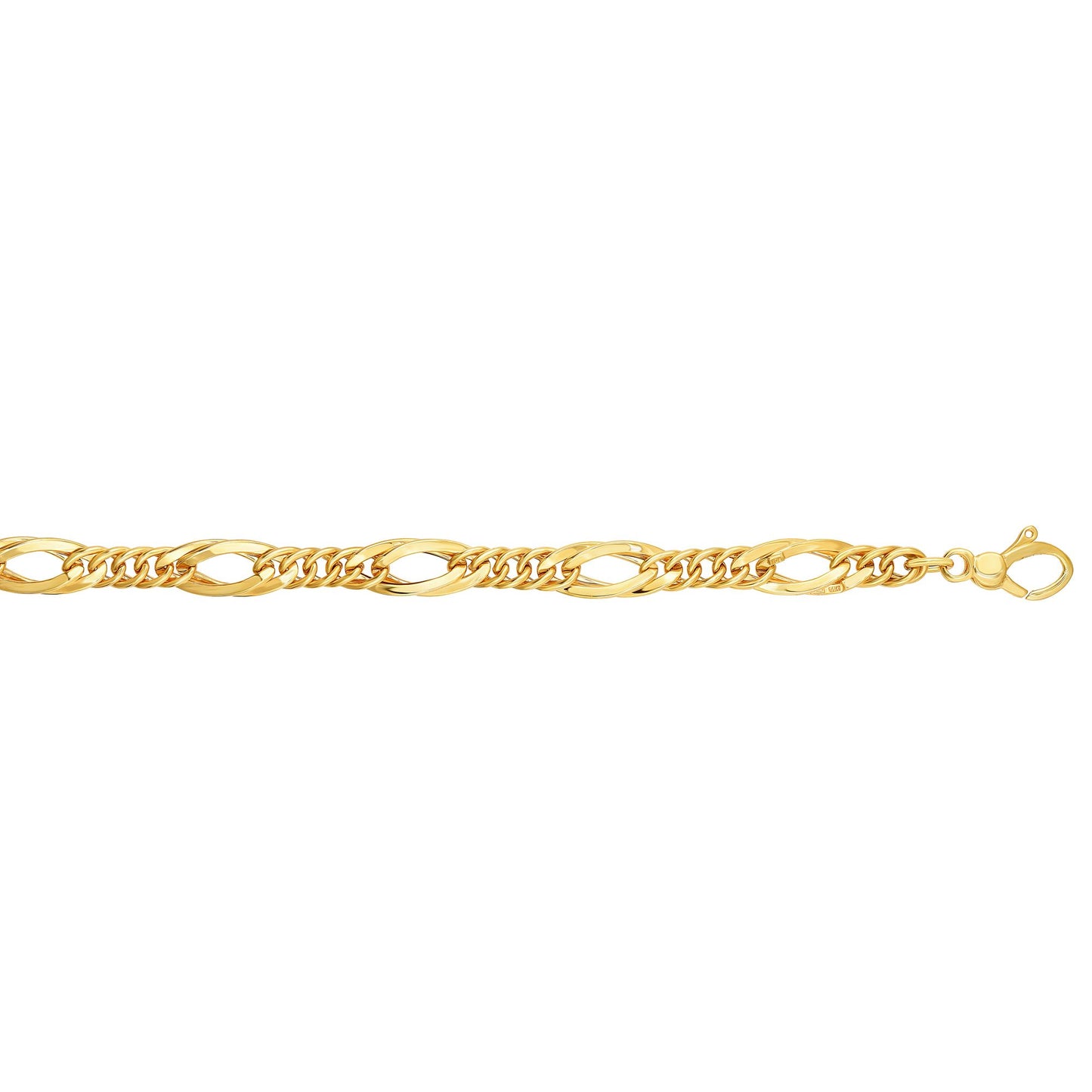 14K Gold Polished Link Chain