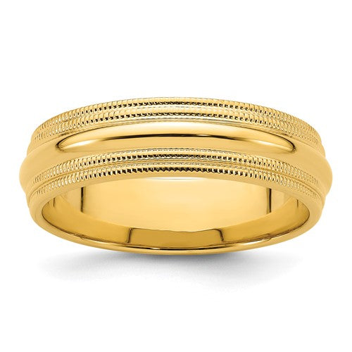 14K Yellow Gold Band Ring