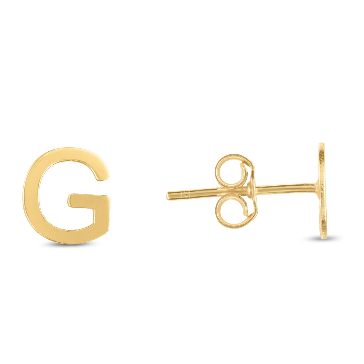 14K Yellow Gold Earring