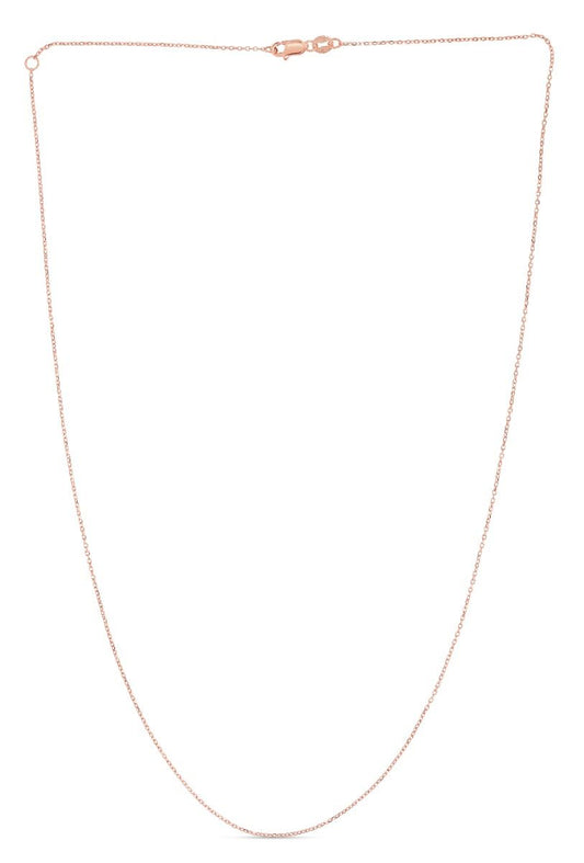 14K Gold 1.1mm Extendable Chain