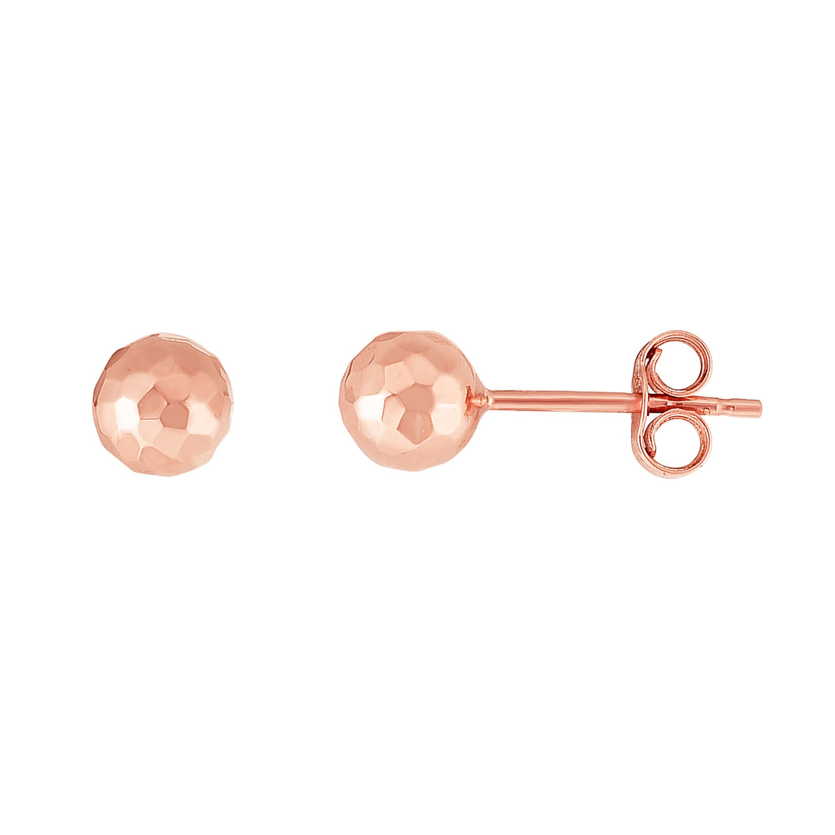 14K Rose Gold Earring