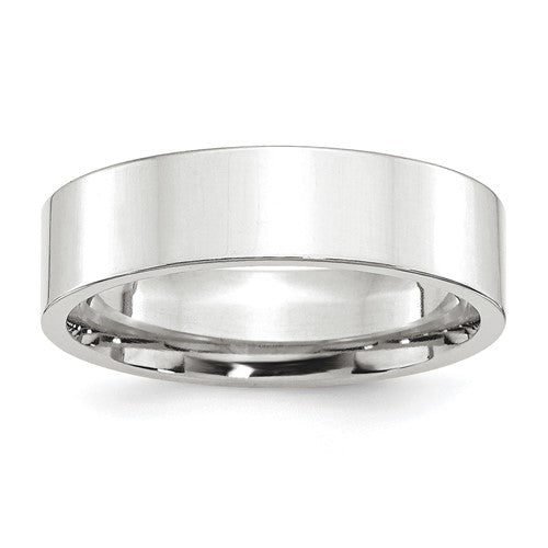 Flat Wedding Band Size 11