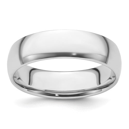 Comfort-Fit Wedding Band Size 5.5