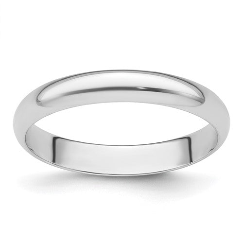 Half Round Featherweight Wedding Band Size 6.5