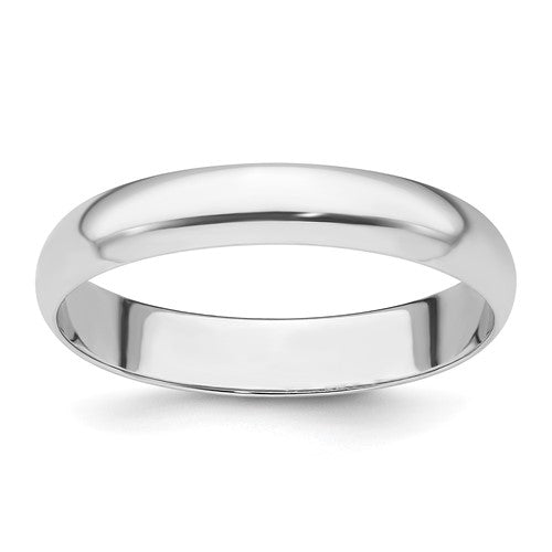 Half Round Featherweight Wedding Band Size 5