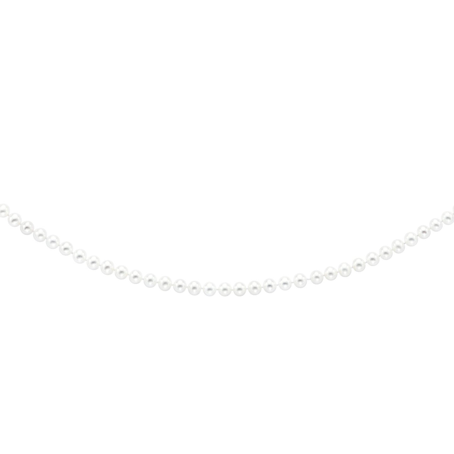 14K Gold 6.5-7.0MM Pearl Strand Necklace