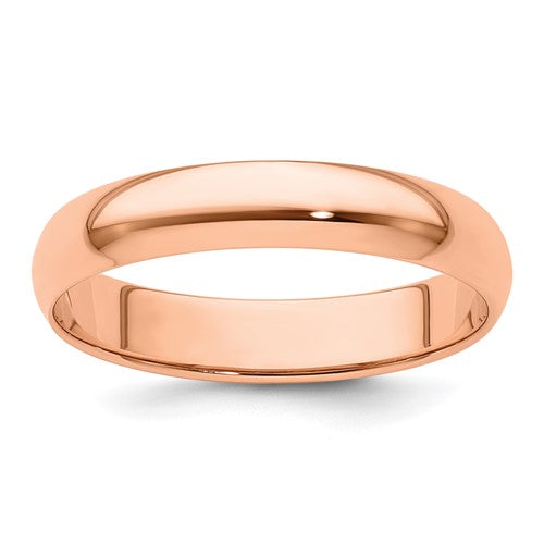 14K Rose Gold Band Ring