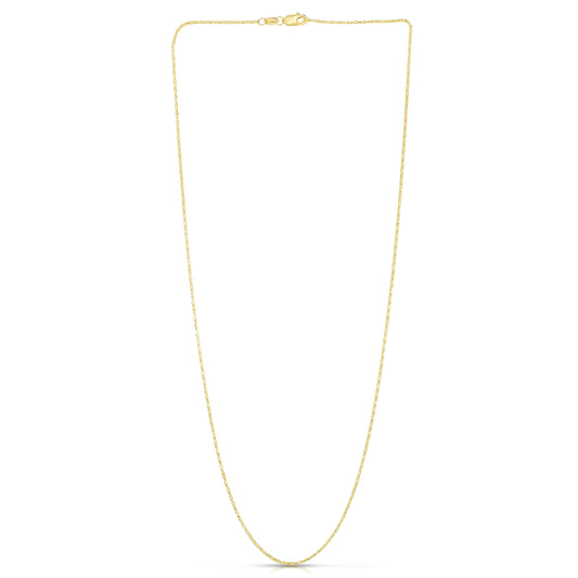 14K Gold .9mm Lumina Chain