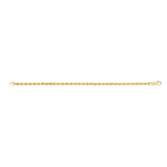 14K 3mm Silk Rope Chain