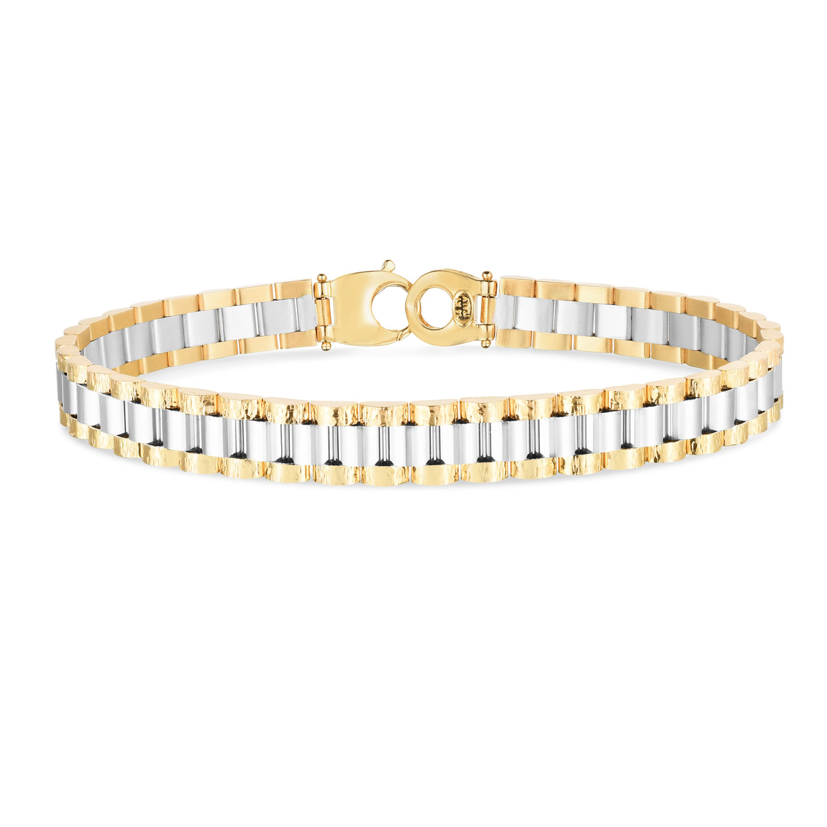 14K Two-Tone Gold Bracelet