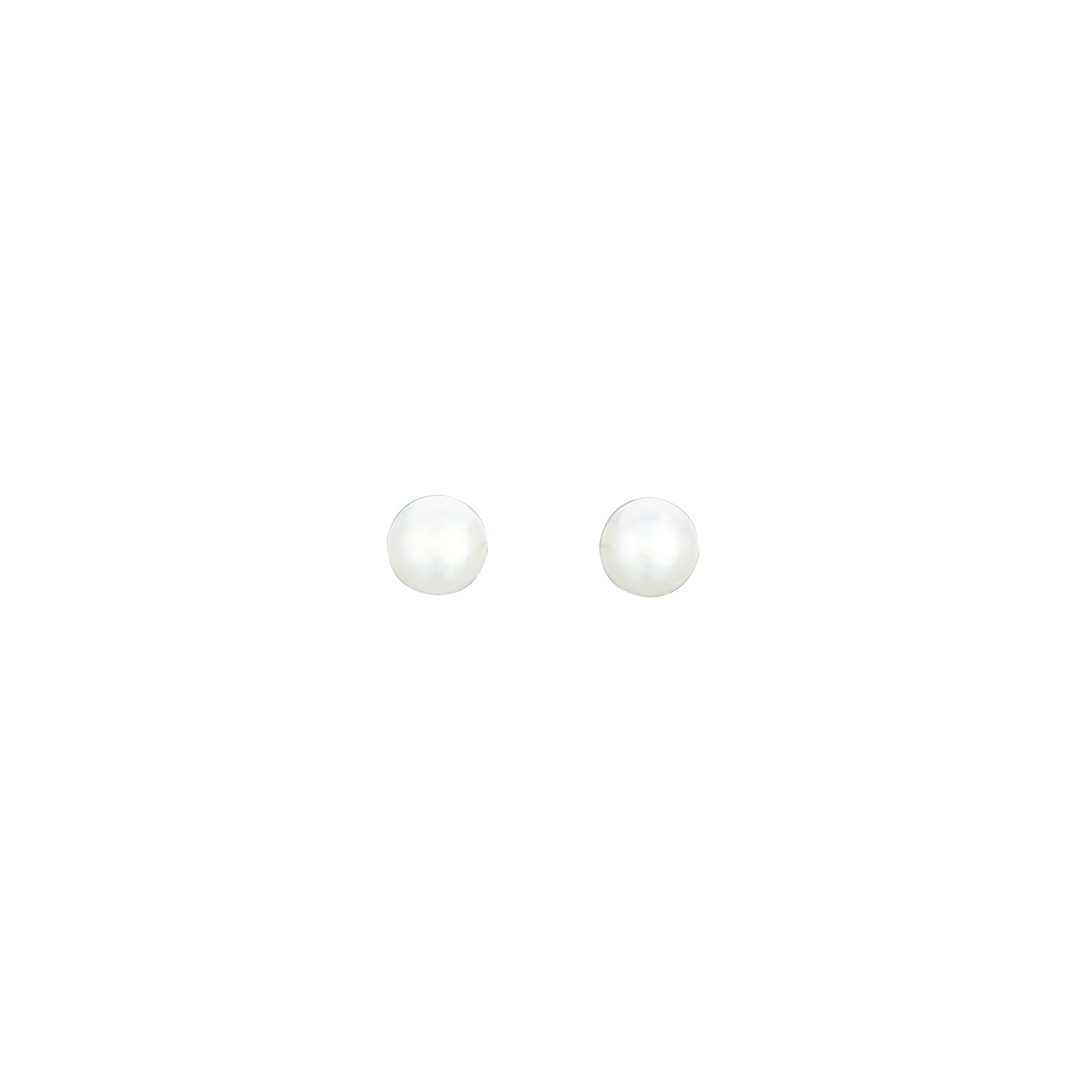 14K Gold 8MM Pearl Stud Earring