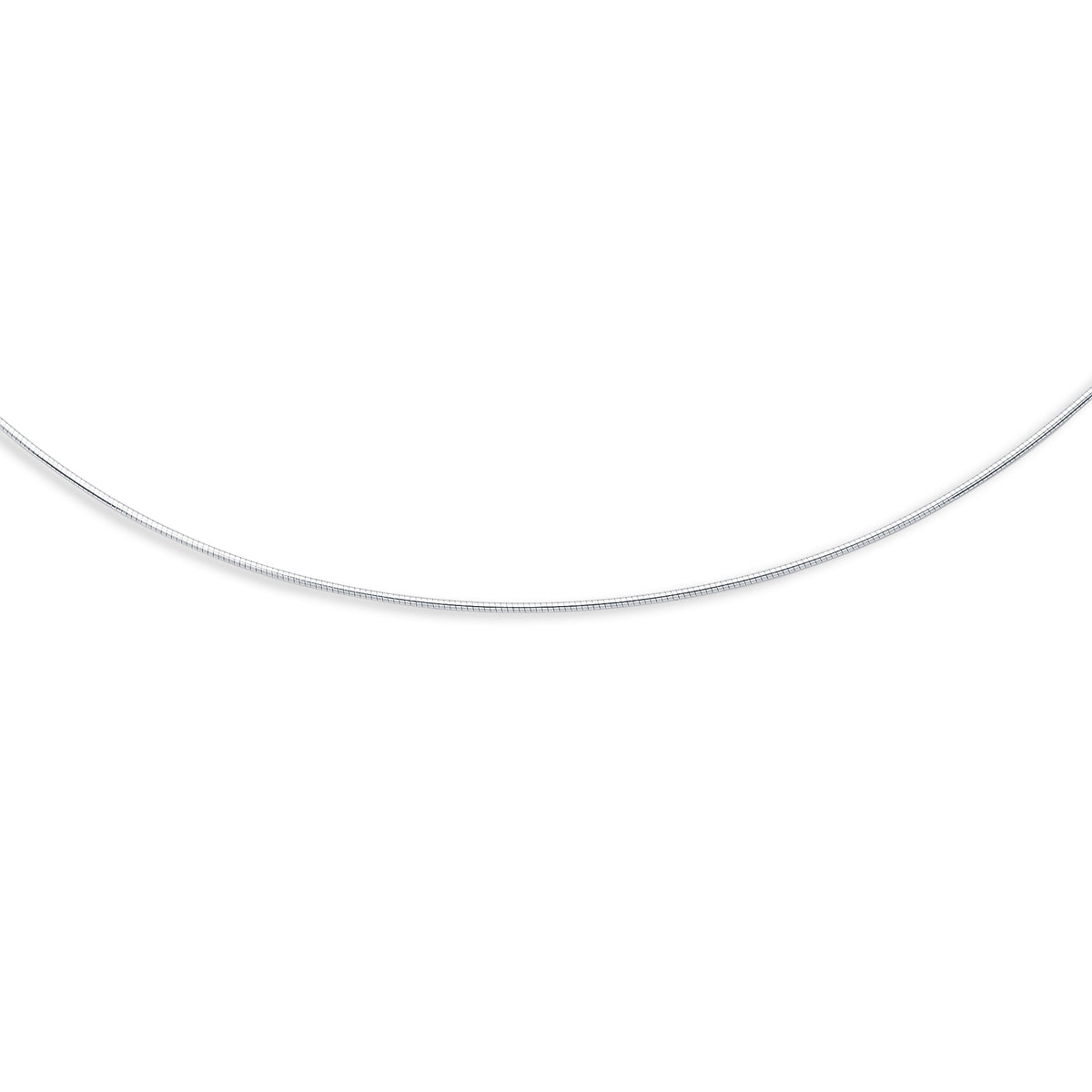 14K White Gold Chain