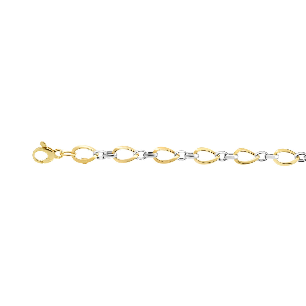 14K Two-Tone Gold Chain